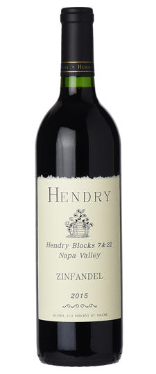 Hendry 2022 Block 7 & 22 Zinfandel - Spicy Napa Red