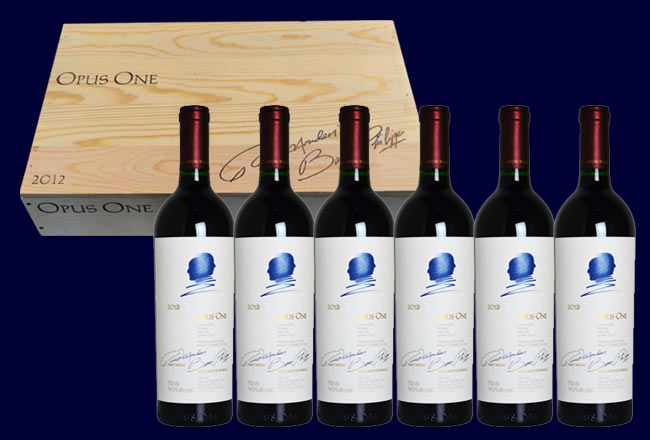 Opus One 2017 Napa Valley Bordeaux Blend 6-pack in OWC