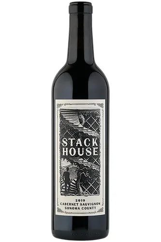 A bottle of 2019 Stack House Cabernet Sauvignon 