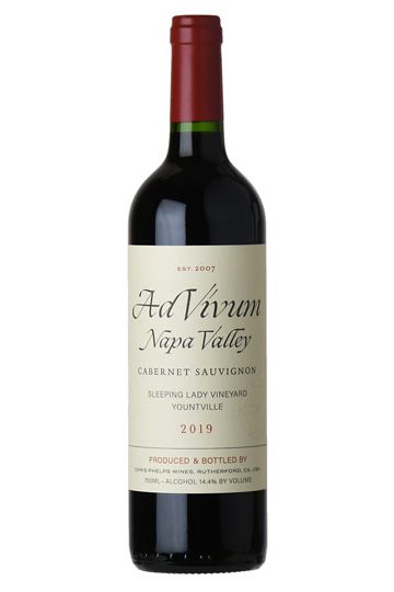 Ad Vivum 2019 Sleeping Lady Vineyard Cabernet Sauvignon, Napa Valley