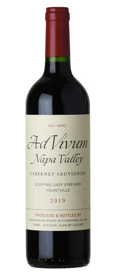 Ad Vivum 2019 Sleeping Lady Vineyard Cabernet Sauvignon, Napa Valley