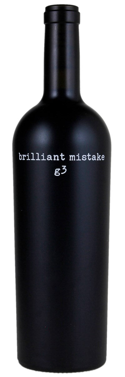 Brilliant Mistake 2021 'g3' Cabernet Sauvignon, Napa Valley