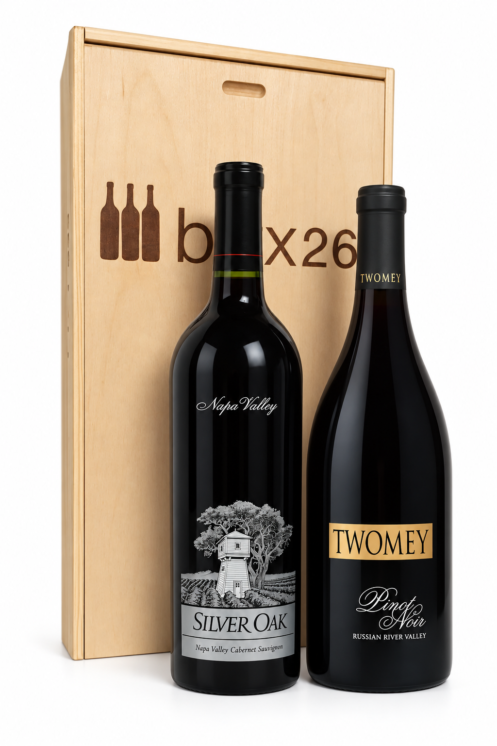 Silver Oak Napa Valley 2-Bottle Wine Gift