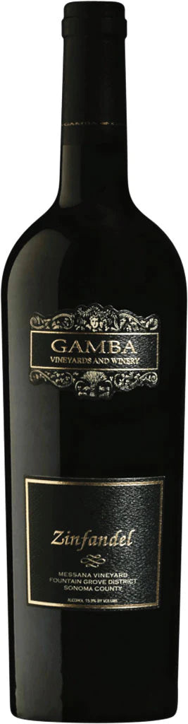 Gamba 2022 Messana Vineyard Zinfandel, Sonoma County