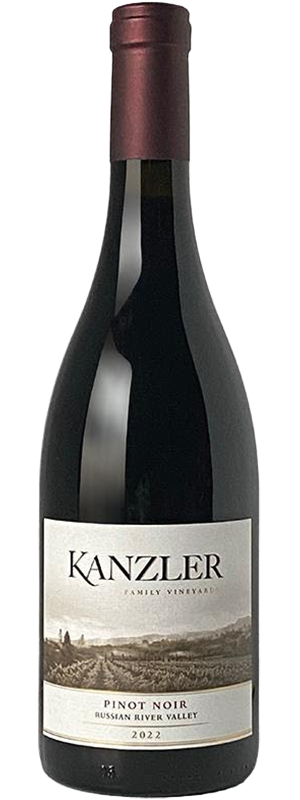 Kanzler Vineyards 2022 Pinot Noir, Russian River Valley