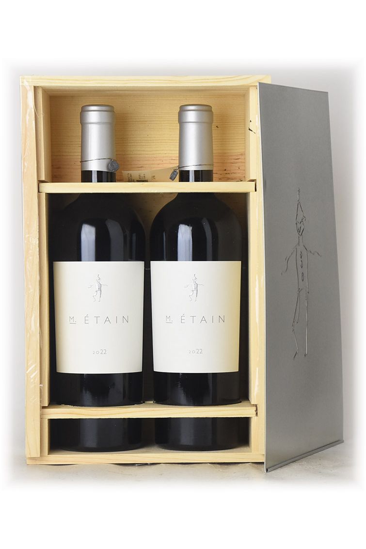 Scarecrow 2022 M. Etain Cabernet Sauvignon, Napa Valley 2-Bottle Wood Box Set