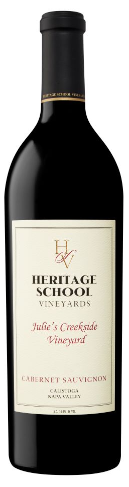 Heritage School 2019 Julie's Creekside Vineyard Cabernet Sauvignon, Napa Valley