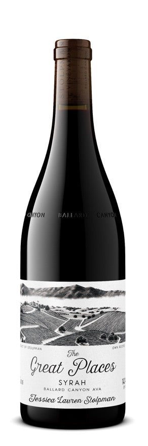 Stolpman Vineyards 2024 "Great Places - Jessica Lauren Stolpman" Syrah, Ballard Canyon