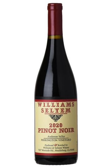 Williams Selyem 2020 Ferrington Vineyard Pinot Noir, Anderson Valley - Brix26 Wines