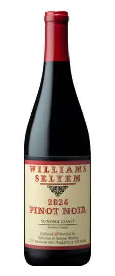 Williams Selyem 2024 Pinot Noir, Sonoma Coast