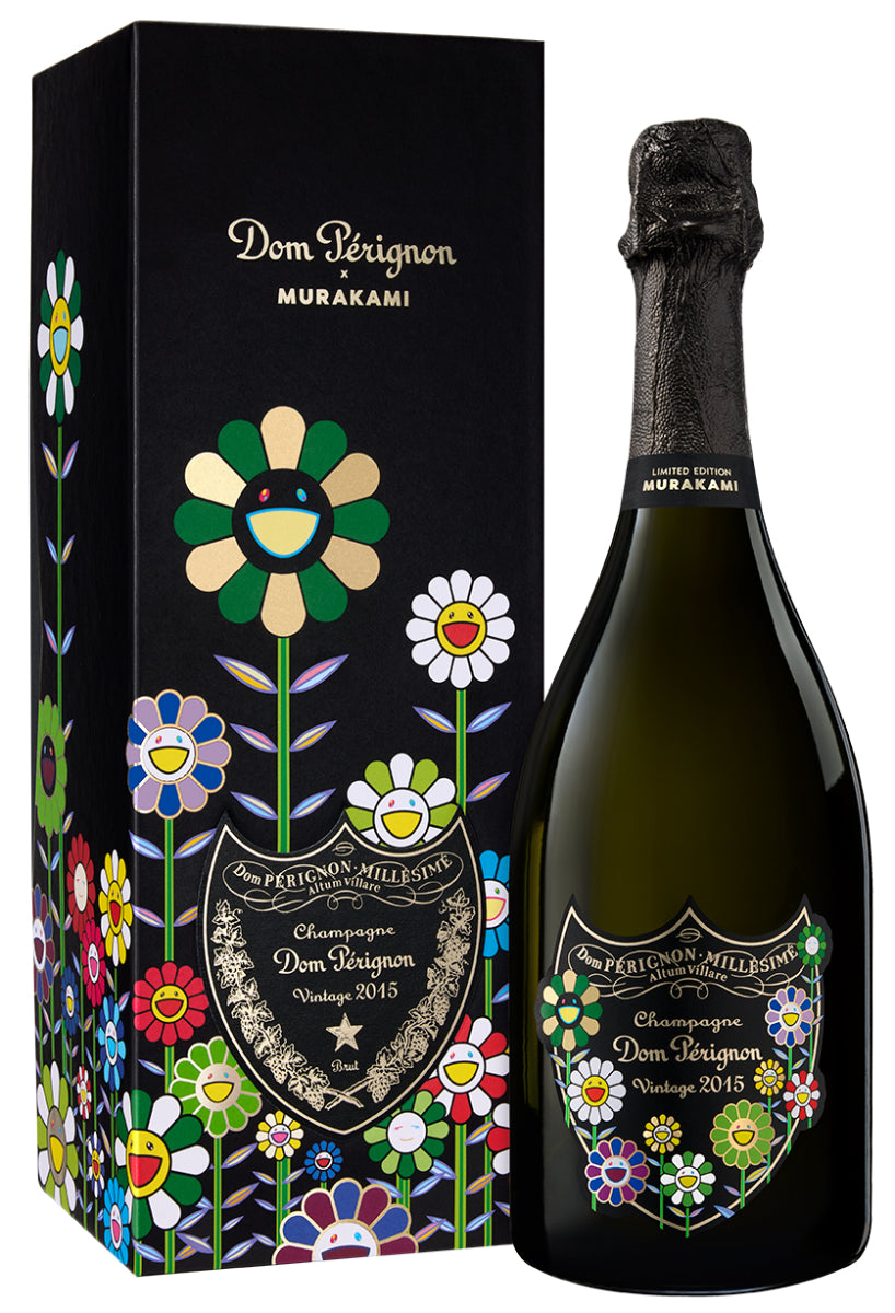 Dom Perignon 2015 Brut Champagne "Murakami Special Edition" with Gift Box