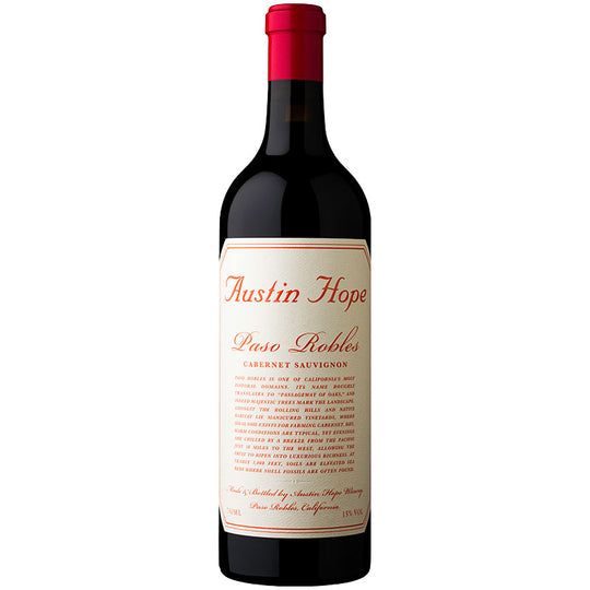Austin Hope 2022 Cabernet Sauvignon, Paso Robles