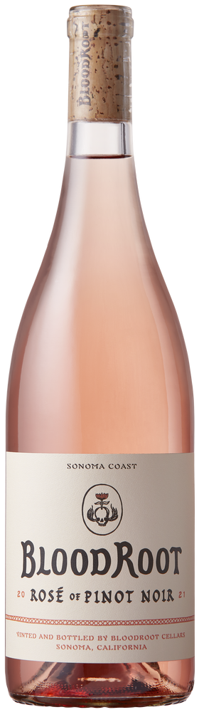BloodRoot 2021 Rosé of Pinot Noir, Sonoma County