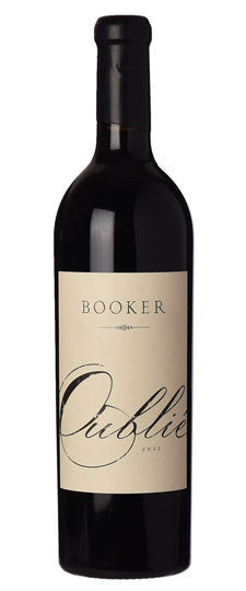 Booker 2017 "Oublie" Red, Paso Robles
