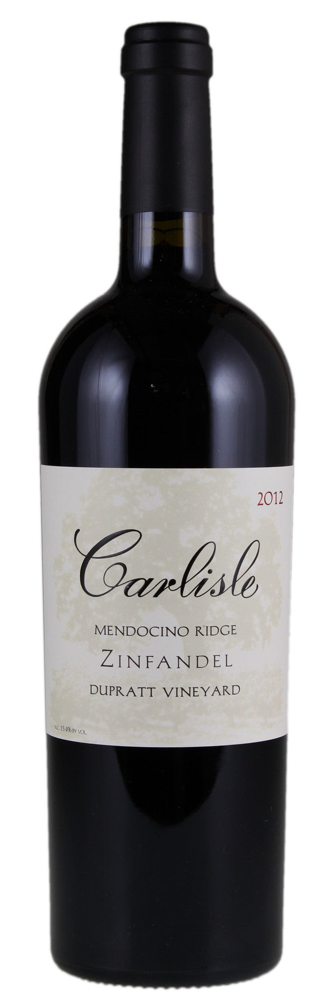 Carlisle 2016 "DuPratt Vineyard" Zinfandel, Mendocino Ridge