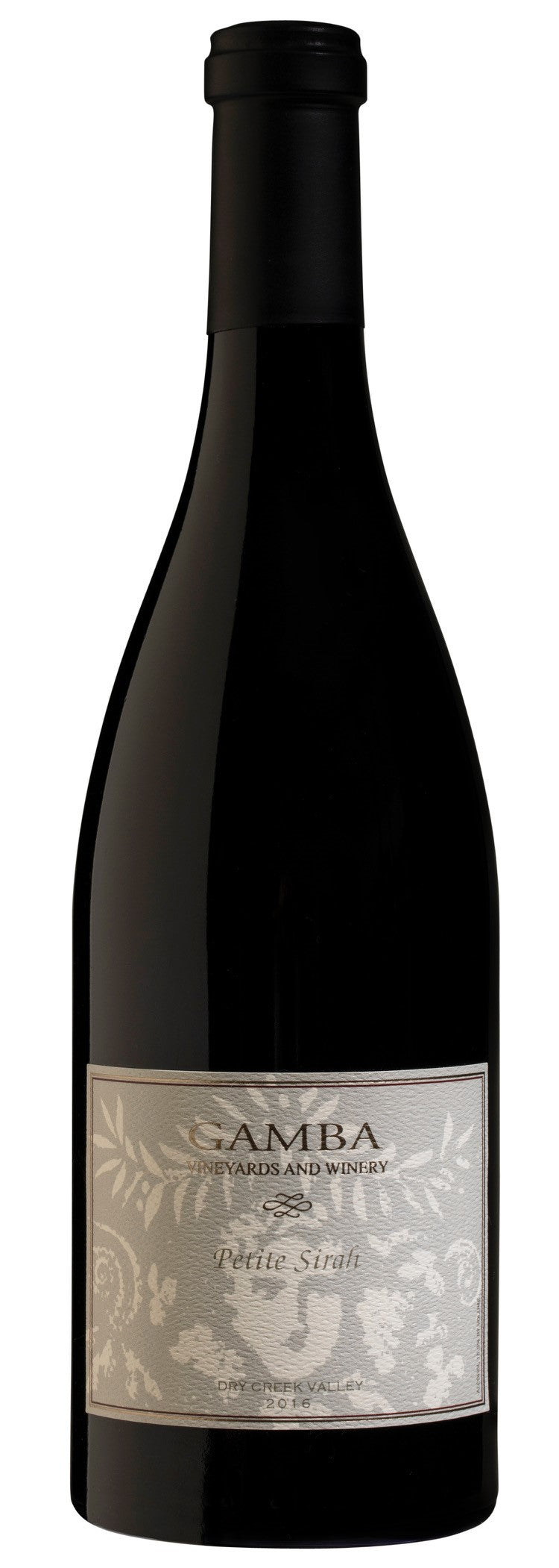 Gamba 2019 Petite Sirah, Sonoma County