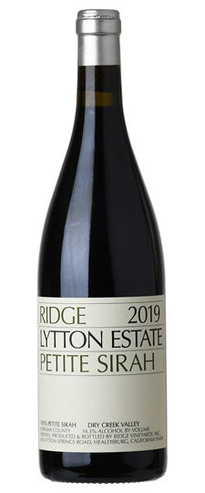 Ridge 2019 Lytton Estate Petite Sirah, Dry Creek Valley