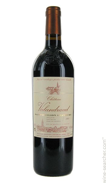 Chateau de Valandraud 2020 St. Emilion Bordeaux