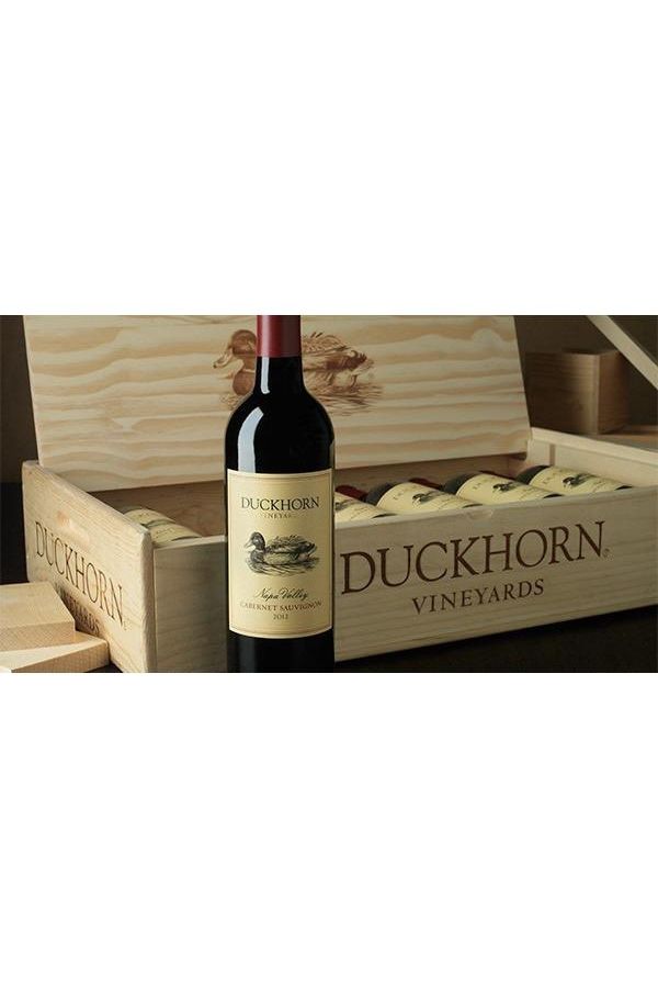 Duckhorn 2021 Cabernet Sauvignon 6-Bottle Wood Gift Box - Brix26 Wines