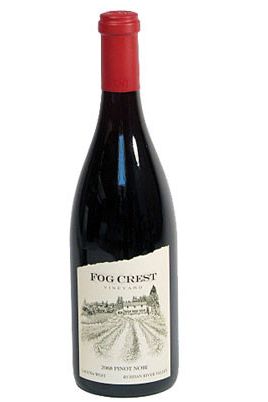 Fog Crest 2019 Laguna West Pinot Noir, Russian River Valley - Brix26 Wines