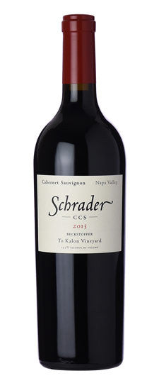 Schrader 2013 C.C.S. Beckstoffer To-Kalon Vineyard Cabernet Sauvignon, Napa Valley - Brix26